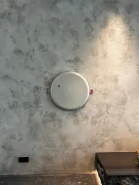 Fire Hose Station on a concrete wall