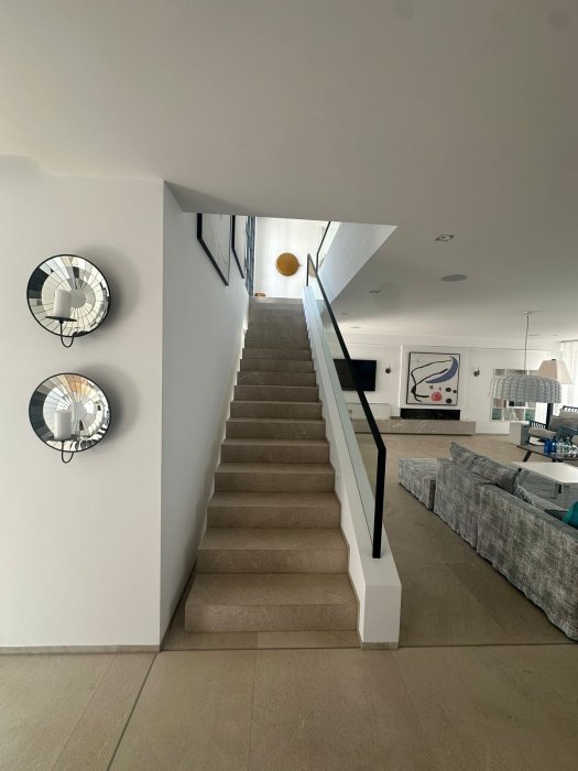 Amplla SafeMaker IN fire extinguisher in a private residence in Mallorca